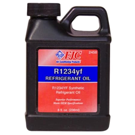 Fjc Fjc FJ2458 8 oz. R1234YF Refrigerant Oil FJ2458